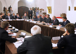 Глава Саратова принял участие в расширенном заседании Президиума Совета при Президенте РФ по развитию МСУ